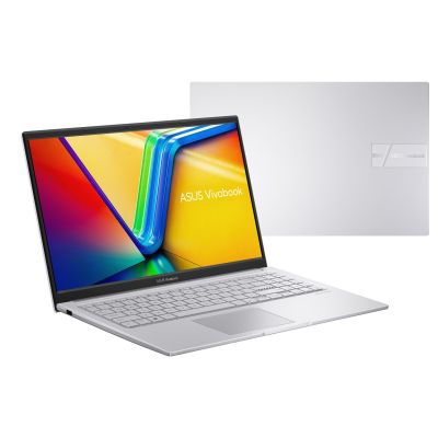 6. ASUS Vivobook 15 X1504VA-BQ4296W, Intel Core 7 150U, 15,6" FHD IPS-Panel (60 Hz, 250 Nits), 16 GB DDR5 SSD, Intel Grafik, 720p-Kamera, 42 Wh, Windows 11, Cool Silver