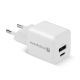 4. EVERACTIVE GAN Wandladegerät 1 x USB, 1 x USB-C Schnellladefunktion 3.0 20W Weiß SC-330Q