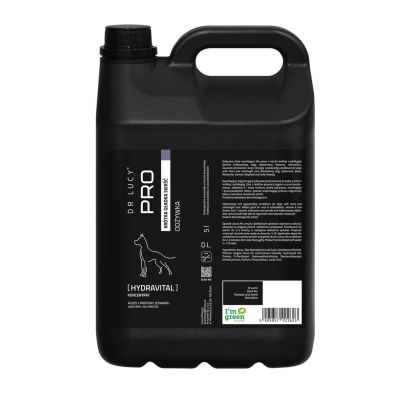 2. Dr. Lucy – PRO HYDRAVITAL 5 l – Feuchtigkeitsspülung mit Aloe, Seide und Weizenkeimen für Hunde und Katzen