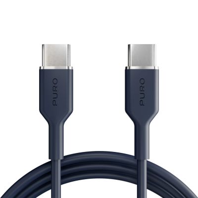 Puro ICON USB-C – USB-C-Kabel 1,5 m – Marineblau