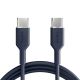 Puro ICON USB-C – USB-C-Kabel 1,5 m – Marineblau