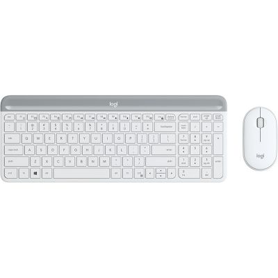5. Logitech MK470 Tastatur + Maus Weiß