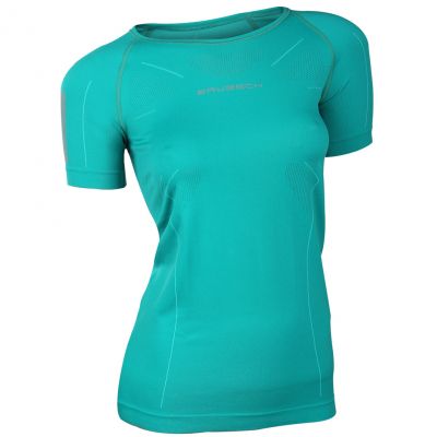 Brubeck Athletic Damen T-Shirt Azurgrün SS11080