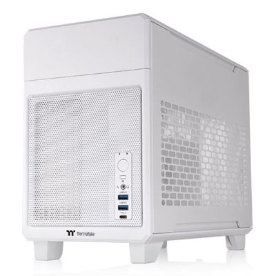 3. Thermaltake TR100 Mini-Tower-Gehäuse Snow White Retail