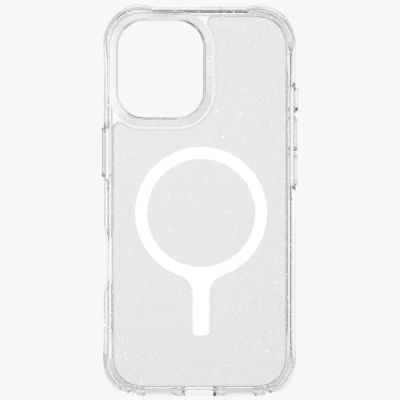 5. Uniq LifePro Xtreme Magclick Ladehülle für iPhone 17 - Transparent-Glitter