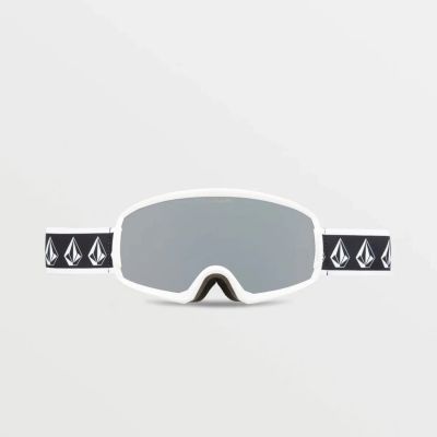 2. Volcom MIGRATIONS WHITE RERUN/SILVER CHROME Snowboardbrille (VG0022116)
