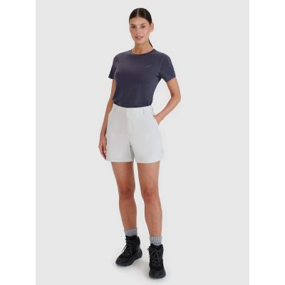 2. Schnelltrocknende Trekkingshorts für Damen 4F 4FWSS25TFSHF0994-27S