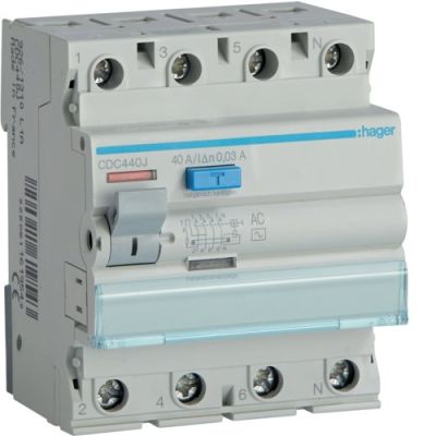 2. Hager CDC440J elektrisches Gehäuse Zubehör