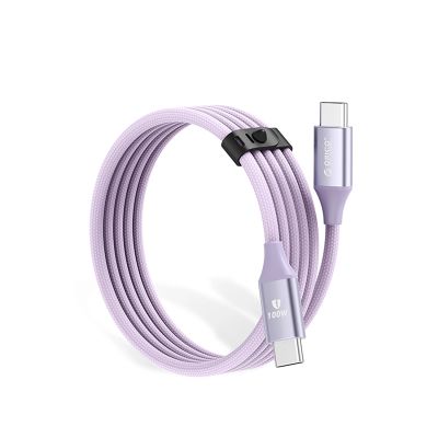 2. Orico CDX 100W 5A Power Delivery USB-C - USB-C 1m Kabel - Lila