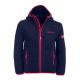 Trollkids Mädchen Mandal Jacke mit Kapuze für Mädchen Marineblau (358-114)