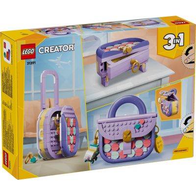 2. LEGO Creator 3-in-1 31391 – Modische Handtasche mit Stauraum