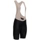 Damen-Radhose mit Sitzpolster und Trägern SILVINI Suela Bib schwarz-beige, 0