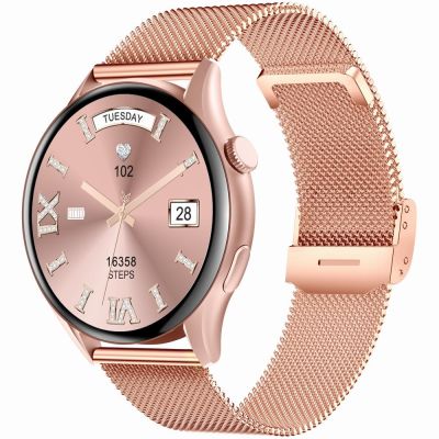 5. Smartwatch Gravity Roségold Armband + Armband GT11-6