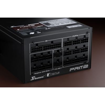 5. Seasonic Prime TX-1600 Noctua Edition Netzteilmodul 1600W 24-Pin ATX Schwarz
