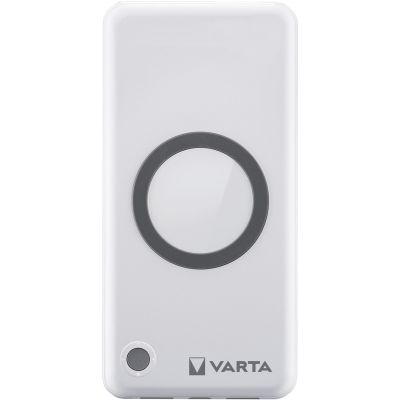 6. Varta 57913 Lithium-Polymer (LiPo) 10000 mAh Kabelloses Laden Weiß