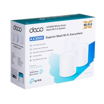 12. TP-LINK DECO X50 Mesh-System (3er-Pack)