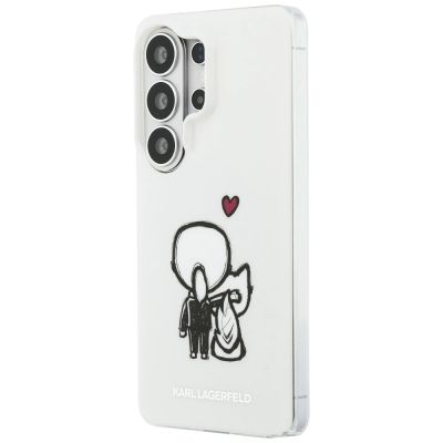 2. Karl Lagerfeld IML Karl&Choupette MagSafe Hülle für Samsung Galaxy S26 Ultra - Transparent