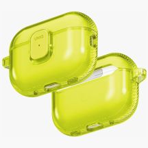 Uniq Glase Pro Schutzhülle für AirPods Pro 3 mit Schloss – Transparent Gelb