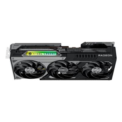 12. ASRock RX9070GRE Steel Legend Dark 12GB OC Grafikkarte