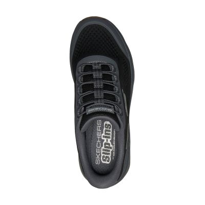 5. Skechers Herren-Handschuh mit Glide-Step-Sohle, Modell Peak 237812 BKCC