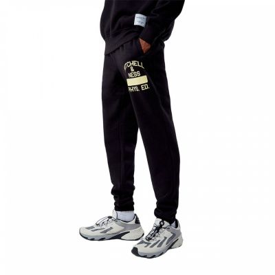 5. Mitchell & Ness Branded Fashion Graphic Jogginghose M PSWP5533-MNNYPPPBLCK