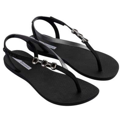 3. Ipanema Sandal Rio Damen Flip-Flop Sandalen modisch bequem Schwarz