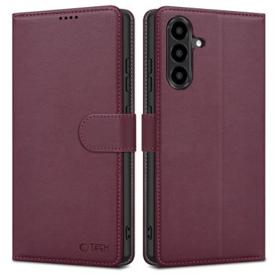Tech-Protect Wallet Case für Samsung Galaxy A26 5G / A17 4G / 5G - Burgunderrot