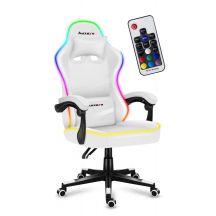 Huzaro Force 4.4 RGB Weißer Gaming-Stuhl