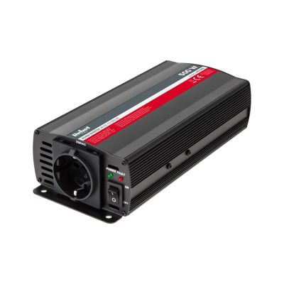 2. REBEL 24V/230V 500W Konverter (F-Stecker: Deutsch)