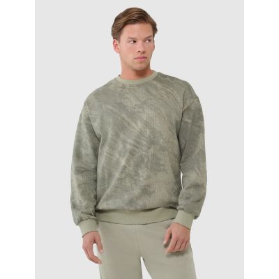 Herren Sweatshirt ohne Reißverschluss, ohne Kapuze, 4F 4FWSS25TSWSM1582-44A