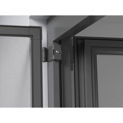 5. TESA 55419-01-00 Türstopper Anthrazit Aluminium