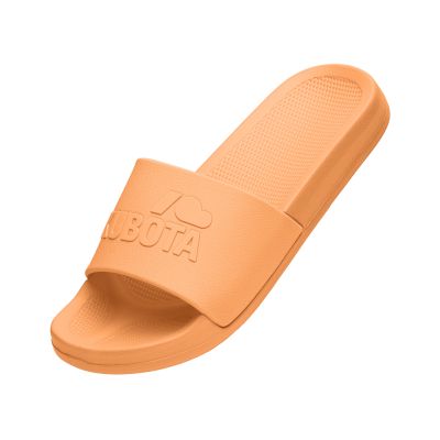 3. Kubota Basic Plain Pool Flip-Flops orange K25SS-101-004-05-1