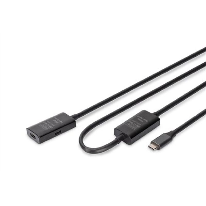 5. Digitus Aktives USB 3.2 Gen1 5G Verlängerungskabel, USB-C - USB-C, 10 m
