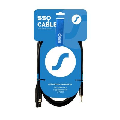 SSQ XLRMi0.5 – XLR-Buchse / 3,5-mm-Stereo-Klinkenbuchse