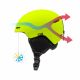 11. Meteor Avalo S Skihelm 53-55 cm Neongelb