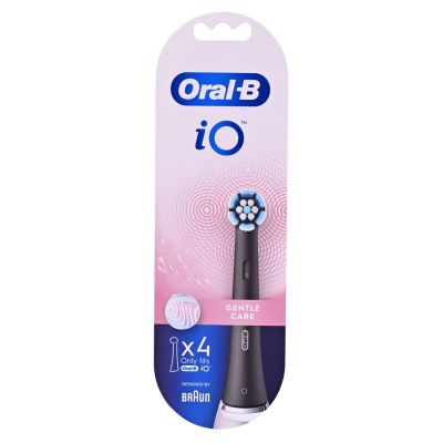 ORAL-B Braun iO Gentle Care schwarze Zahnbürstenköpfe