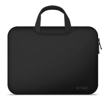 15-16 Tech-Protect Neopren-Laptoptasche – Schwarz