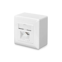DIGITUS DN-9006-N Aufputzbuchse (Aufputz; Kat. 6; RJ-45)