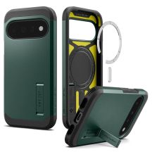 Spigen Tough Armor Mag MagSafe Hülle für Google Pixel 11 – Dunkelgrün