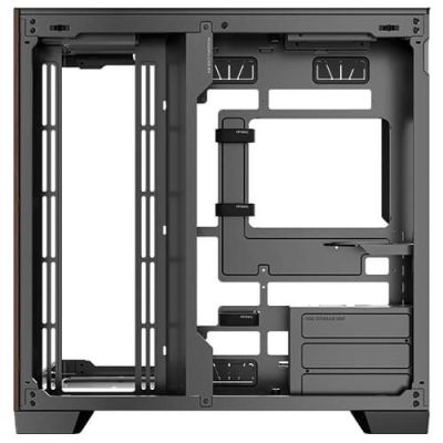 13. Antec C Curve Holz Full Tower Schwarz, Transparent, Holz