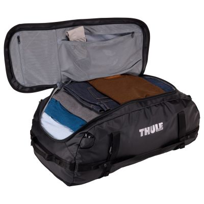 5. Thule Chasm TDSD304 Schwarze Sporttasche 90L Polyester Schwarz