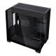 Lian Li O11 Vision-M PC-Gehäuse, Micro-ATX, gehärtetes Glas – schwarz