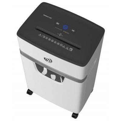5. HP ONESHRED 15 cm³, 20 l Aktenvernichter, hellgrau