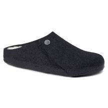 Birkenstock Anthrazit Wollfilz-Isolierpantoffeln für Damen/Herren schmal (1015084)