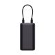 8. Joyroom JR-W13 5000 mAh Wireless Power Bank für Apple Watch + USB-C und Lightning – Schwarz