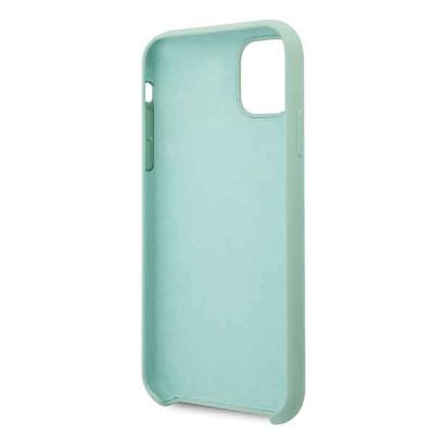 4. Guess GUHCN58LSLMGG iPhone 11 Pro grün/grün Hartschale Silikon Vintage Gold Logo