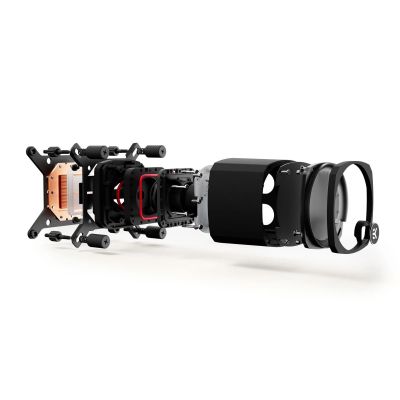 11. EK Water Blocks EK Nucleus AIO CR360 Dark, CPU-Wasserkühlung