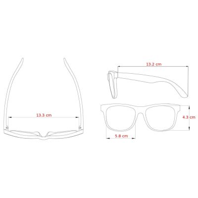3. Arctica Polarisierte photochrome Sonnenbrille - S-267F