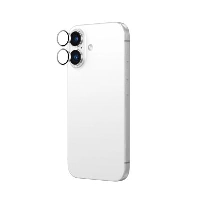 3. AmazingThing AR 2 Linsenglas Vollklares gehärtetes Glas für iPhone 16 / 16 Plus - Transparent