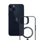 11. 3mk Satin Armor MagCase Hülle mit MagSafe für iPhone 14 Plus – transparent mit schwarzem Rahmen